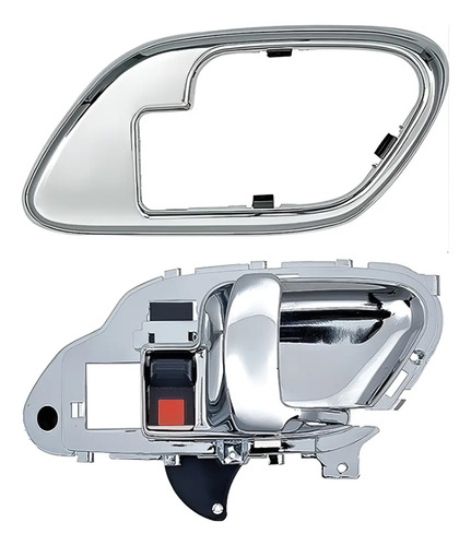 95-98 Silverado Manija Interior Bisel Derecho Todo Cromada