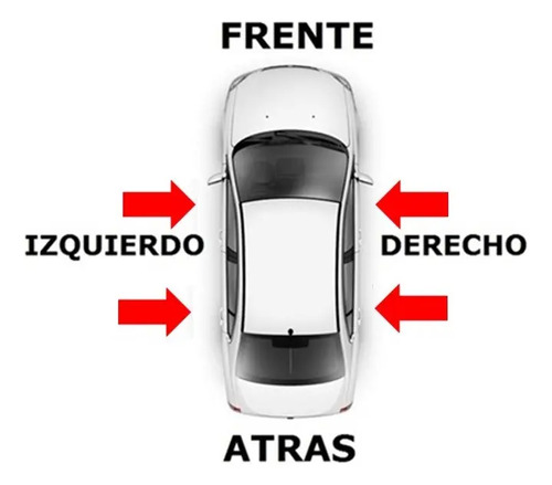 94-97 Honda Accord Juego Completo Manijas Interior Beige Del