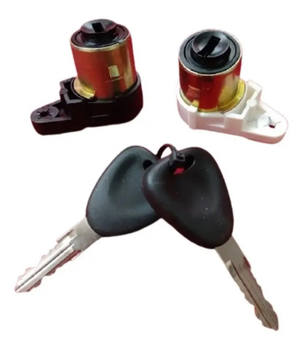 04-17 Renault Kangoo Cilindros Con Llaves Puertas Delanteras