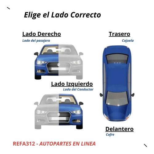 93-98 Jeep Grand Cherokee Amortiguador 5ta Puerta Izquierdo