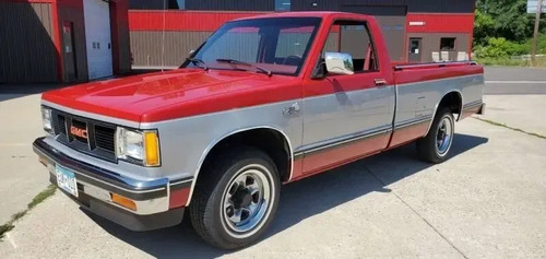 86-90 Gmc Sonoma S15 Manija Interior Negro Lado Izquierdo De
