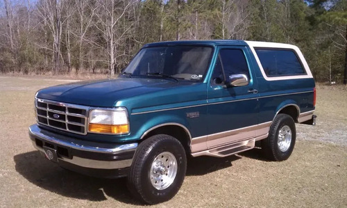 87-96 Ford Bronco Manijas Interiores Metalicas ( El Par ) De