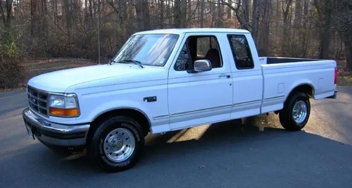 87-96 Ford F150 Manija Tapa O Puerta Trasera Cromada Trasera