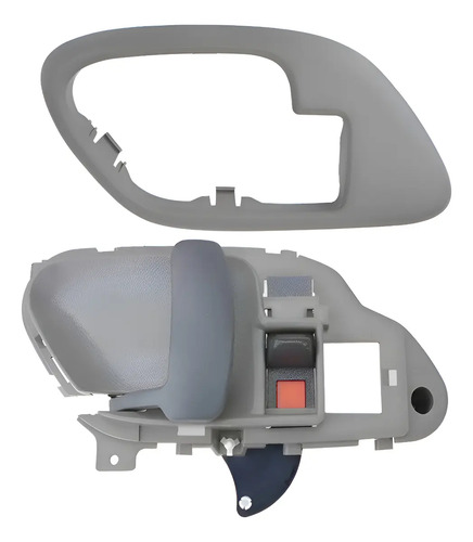 95-99 Silverado Suv Manija Interior + Bisel Gris Izquierdo