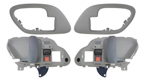 95-99 Tahoe Manijas Interiores + Biseles Color Gris 4