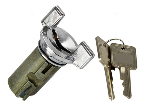 85-86 Jeep Cj7 Switch De Encendido Cromado Con Llaves