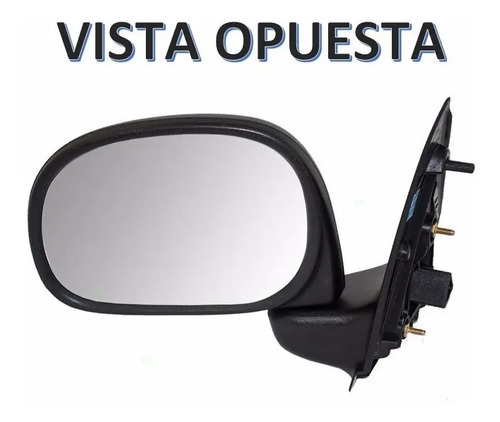 97-03 Ford Lobo Espejo Lateral Manual Tipo Bandera Izquierdo