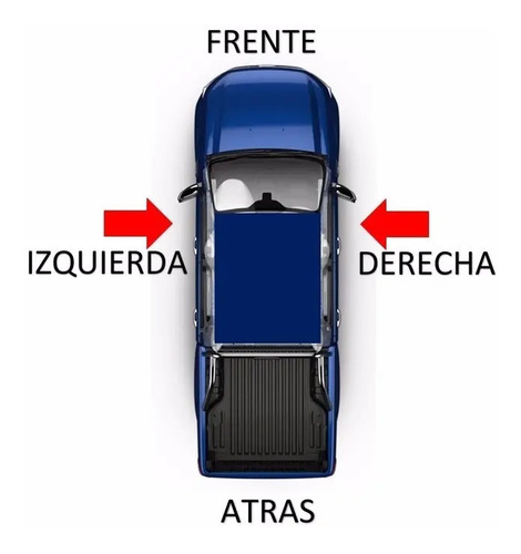 83-92 Ford Ranger Chapas Para Puertas Con Llaves