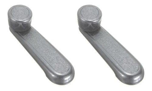 89-98 Suzuki Sidekick Manijas Vidrios Manuales Gris 2 Piezas