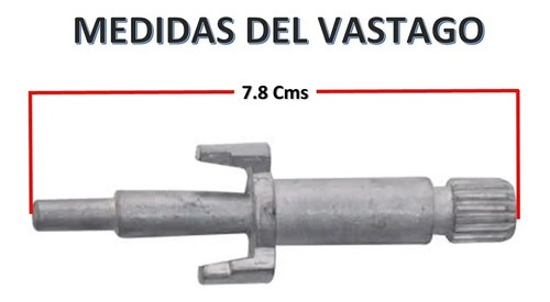 01-09 Vw Pointer 2 Pts Vastago Elevador Manual 2 Piezas