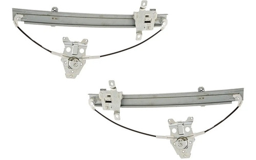 88-91 Nissan Tsuru Ii 4 Pts. Elevadores Manuales Traseros